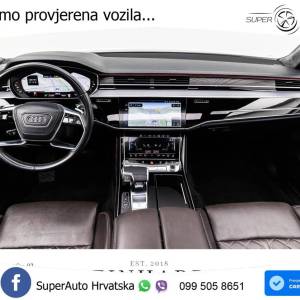 Audi A8 50 TDI quattro Aut. S line 286 KS, ZRAČNI+ACC+LED+360+4xGR SJED+HEAD