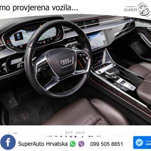 Audi A8 50 TDI quattro Aut. S line 286 KS, ZRAČNI+ACC+LED+360+4xGR SJED+HEAD