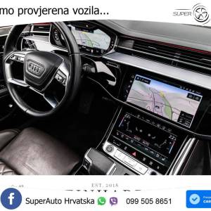 Audi A8 50 TDI quattro Aut. S line 286 KS, ZRAČNI+ACC+LED+360+4xGR SJED+HEAD