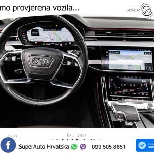 Audi A8 50 TDI quattro Aut. S line 286 KS, ZRAČNI+ACC+LED+360+4xGR SJED+HEAD