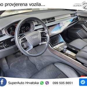 Audi A8 50 TDI quattro Aut. 286 KS, ZRAČNI+ACC+KAM+4xGR SJED+HEAD+VIRT