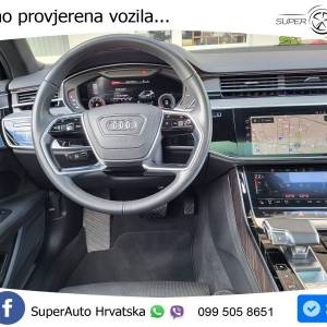Audi A8 50 TDI quattro Aut. 286 KS, ZRAČNI+ACC+KAM+4xGR SJED+HEAD+VIRT