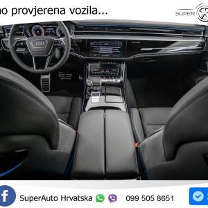 Audi A8 50 TDI quattro S line 286 KS, ZRAČNI+ACC+360+LED+4xGR SJED+HEAD+PANO