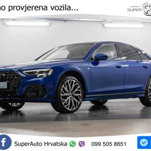 Audi A8 50 TDI quattro S line 286 KS, ZRAČNI+ACC+360+LED+4xGR SJED+HEAD+PANO