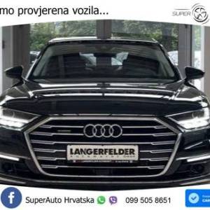Audi A8 60 TFSIe quattro tiptronic 449 KS, ZRAČNI+PANO+4xGR SJED+360+HEAD+B&O