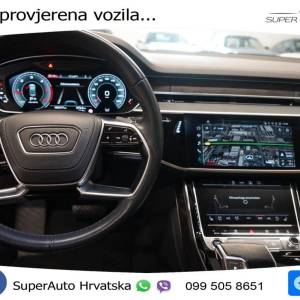 Audi A8L 50 TDI quattro Aut. 286 KS, ZRAČNI+ACC+LED+KAM+GR SJED+PANO