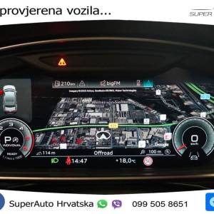 Audi A8L 50 TDI quattro Aut. 286 KS, ZRAČNI+ACC+LED+KAM+GR SJED+PANO