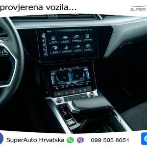 Audi e-tron 55 quattro Advantage 408 KS, ZRAČNI+LED+KAM+GR SJED+VIRT+NAVI
