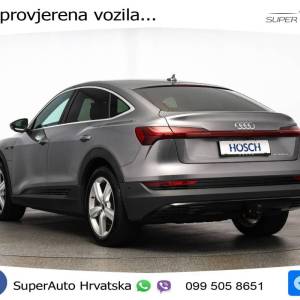 Audi e-tron SB 50 71 kWh quattro 313 KS, ZRAČNI+MATRIX+ACC+GR SJED+KAM+VIRT