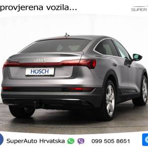 Audi e-tron SB 50 71 kWh quattro 313 KS, ZRAČNI+MATRIX+ACC+GR SJED+KAM+VIRT