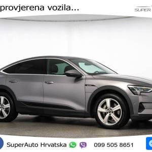 Audi e-tron SB 50 71 kWh quattro 313 KS, ZRAČNI+MATRIX+ACC+GR SJED+KAM+VIRT