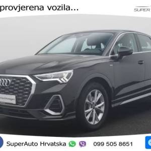 Audi Q3 Sportback 35 TDI Aut. S line 150 KS, LED+KAM+GR SJED+VIRT+ASIST
