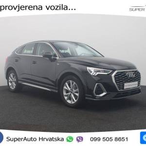 Audi Q3 Sportback 35 TDI Aut. S line 150 KS, LED+KAM+GR SJED+VIRT+ASIST
