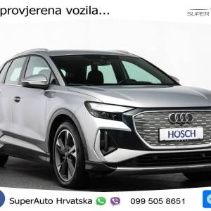 Audi Q4 e-tron 35 55 kWh S line 170 KS, MATRIX+ACC+GR SJED+360+PDC