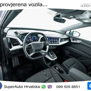 Audi Q4 e-tron 35 55 kWh S line 170 KS, MATRIX+ACC+GR SJED+360+PDC