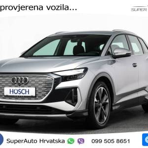 Audi Q4 e-tron 35 55 kWh S line 170 KS, MATRIX+ACC+GR SJED+360+PDC