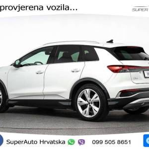 Audi Q4 e-tron 40 2xS line 204 KS, ACC+KAM+GR SJED+VIRT