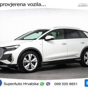 Audi Q4 e-tron 40 2xS line 204 KS, ACC+KAM+GR SJED+VIRT