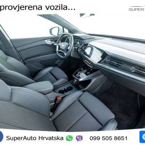 Audi Q4 e-tron 40 82 kWh 2xS line 204 KS, LED+ACC+GR SJED+VIRT+PDC+KAM