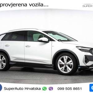 Audi Q4 e-tron 40 82 kWh 2xS line 204 KS, LED+ACC+GR SJED+VIRT+PDC+KAM