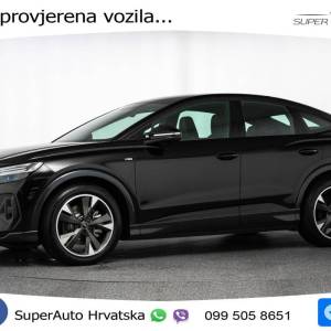 Audi Q4 e-tron SB 45 82 kWh quattro S line 265 KS, MATRIX+ACC+GR SJED+KAM+VIRT