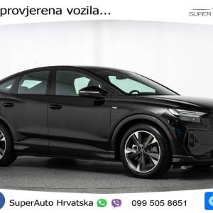 Audi Q4 e-tron SB 45 82 kWh quattro S line 265 KS, MATRIX+ACC+GR SJED+KAM+VIRT