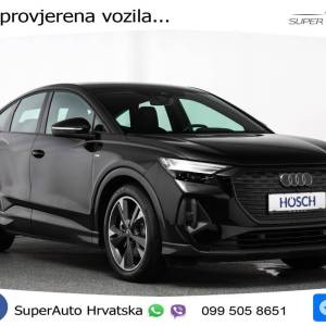 Audi Q4 e-tron SB 45 82 kWh quattro S line 265 KS, MATRIX+ACC+GR SJED+KAM+VIRT