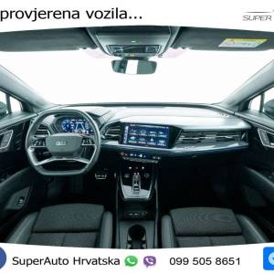 Audi Q4 e-tron SB 45 82 kWh quattro S line 265 KS, MATRIX+ACC+GR SJED+KAM+VIRT