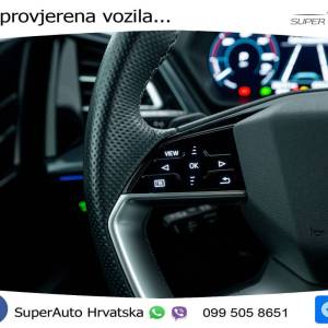 Audi Q4 e-tron SB 45 82 kWh quattro S line 265 KS, MATRIX+ACC+GR SJED+KAM+VIRT