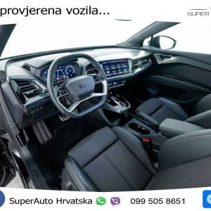 Audi Q4 e-tron SB 45 82 kWh quattro S line 265 KS, MATRIX+ACC+GR SJED+KAM+VIRT