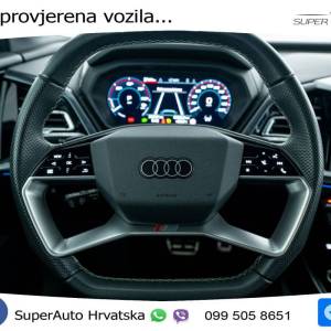 Audi Q4 e-tron SB 45 82 kWh quattro S line 265 KS, MATRIX+ACC+GR SJED+KAM+VIRT