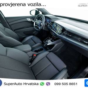Audi Q4 e-tron SB 45 82 kWh quattro S line 265 KS, MATRIX+ACC+GR SJED+KAM+VIRT