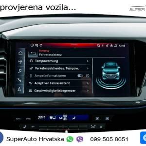 Audi Q4 e-tron SB 45 82 kWh quattro 2xS line 286 KS, MATRIX+ACC+GR SJED+KAM+PDC