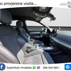 Audi Q5 40 TDI quattro ultra S tronic S line 204 KS, ACC+KAM+4xGR SJED+LED+ASIST