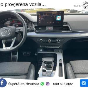 Audi Q5 40 TDI quattro ultra S tronic S line 204 KS, TEM+KAM+GR SJED+LED+VIRT