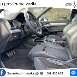 Audi Q5 40 TDI quattro ultra S tronic S line 204 KS, TEM+KAM+GR SJED+LED+VIRT
