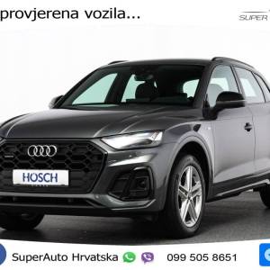 Audi Q5 40 TDI quattro ultra S tronic 2x S line 204 KS, ACC+GR SJED+KAM