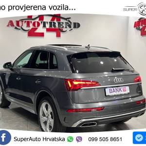 Audi Q5 40 TDI quattro ultra S tronic S line 204 KS, ACC+KAM+GR SJED+LED+PANO