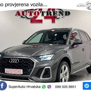 Audi Q5 40 TDI quattro ultra S tronic S line 204 KS, ACC+KAM+GR SJED+LED+PANO