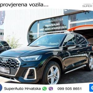 Audi Q5 40 TDI quattro ultra S tronic S line 204 KS, ACC+KAM+GR SJED+LED+VIRT