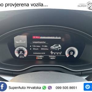 Audi Q5 40 TDI quattro ultra S tronic Advanced 204 KS, LED+GR SJED+VIRT+NAVI
