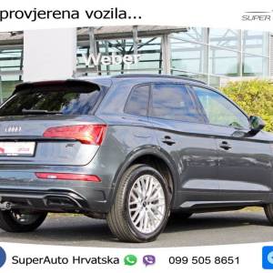 Audi Q5 55 TFSIe quattro S tronic S line 367 KS, TEM+360+LED+GR SJED+HEAD+VIRT