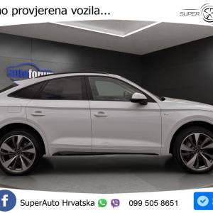 Audi Q5 SB 50 TDI V6 quattro Aut. S line 286 KS, KAM+LED+GR SJED+PANO+MASAŽA