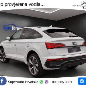 Audi Q5 SB 50 TDI V6 quattro Aut. S line 286 KS, KAM+LED+GR SJED+PANO+MASAŽA