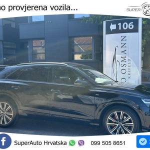 Audi Q8 45 TDI V6 quattro Aut. S line 231 KS, ZRAČNI+TEM+KAM+GR SJED+LED+ASIST