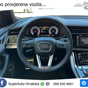 Audi Q8 50 TDI quattro Aut. S line 286 KS, ZRAČNI+ACC+LED+KAM+GR SJED+PANO+VIRT