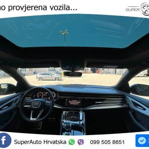 Audi Q8 50 TDI quattro Aut. S line 286 KS, ZRAČNI+ACC+LED+KAM+GR SJED+PANO+VIRT