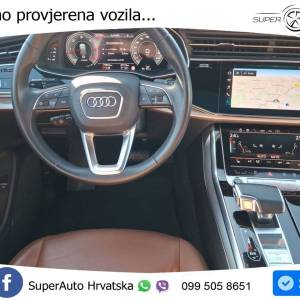 Audi Q8 50 TDI quattro Aut. S line 286 KS, ZRAČNI+ACC+KAM+GR SJED+LED+PANO+VIRT