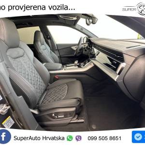 Audi Q8 50 TDI quattro Aut. S line 286 KS, ZRAČNI+ACC+LED+360+GR SJED+HEAD+PANO