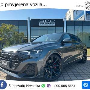 Audi Q8 50 TDI quattro Aut. S line 286 KS, ZRAČNI+ACC+LED+360+GR SJED+HEAD+PANO
